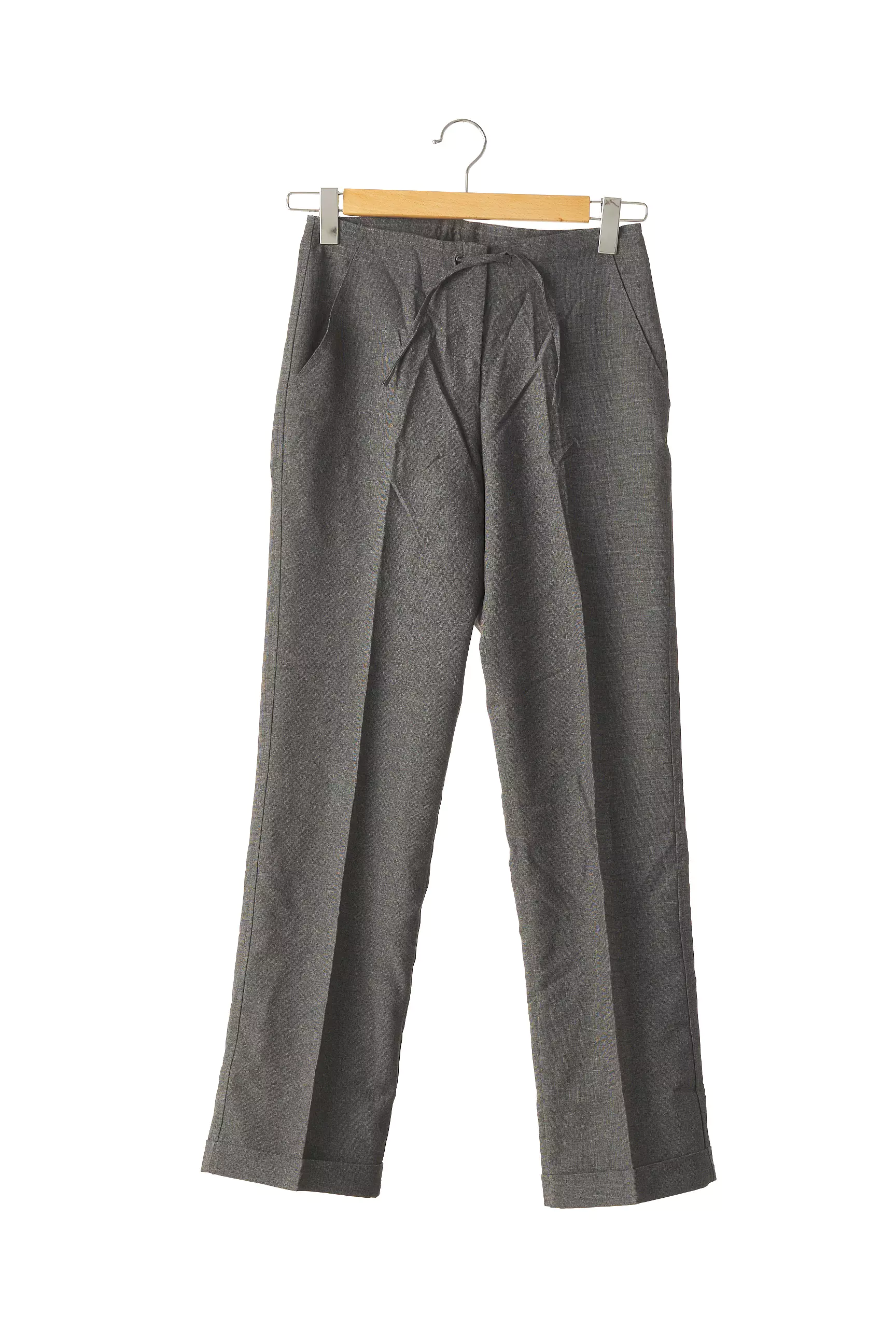 Sud Express Pantalons Droits Femme couleur gris