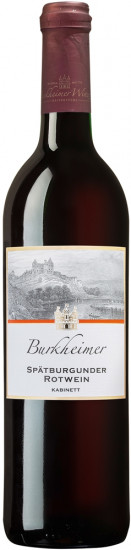 2022 Burkheimer Schlossgarten Spätburgunder Rotwein Kabinett halbtrocken - Burkheimer Winzer