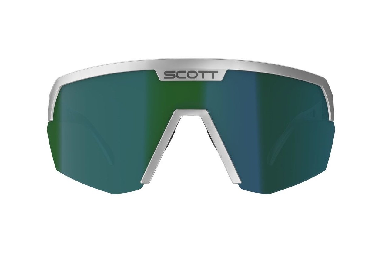Scott Sp. Shield Supersonic Edt. Sonnenbrille silver / green chrom