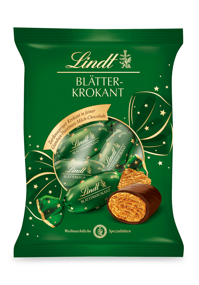 Blätterkrokant Zapfen Doppeldreh, 90g