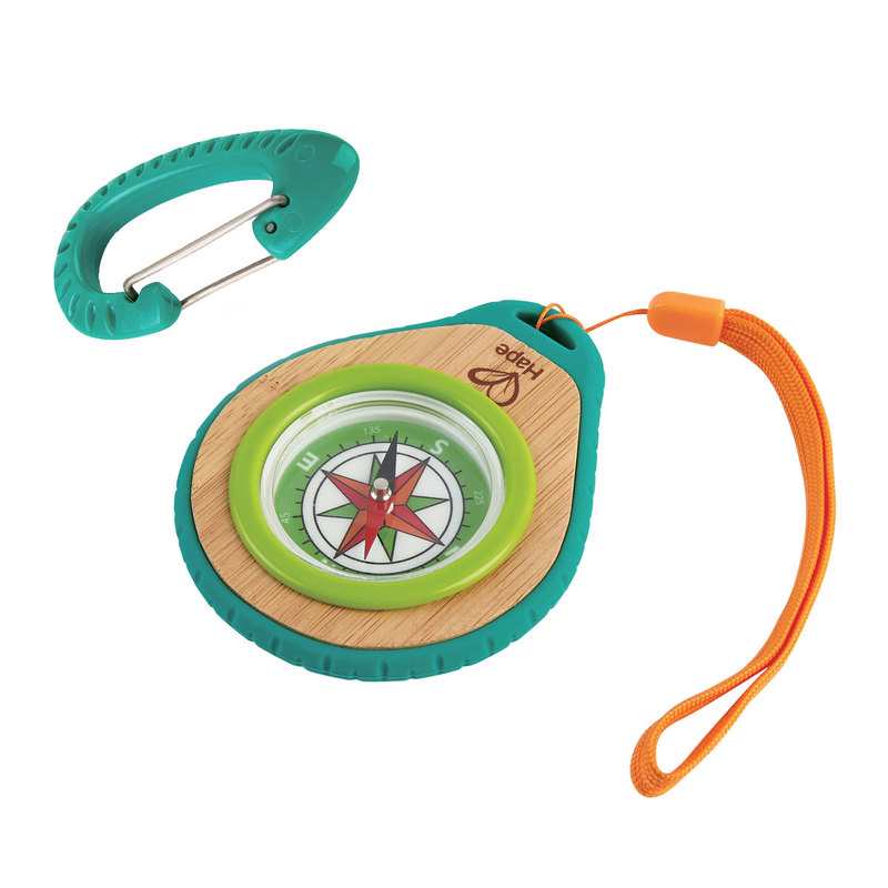 Boussole et mousqueton Hape