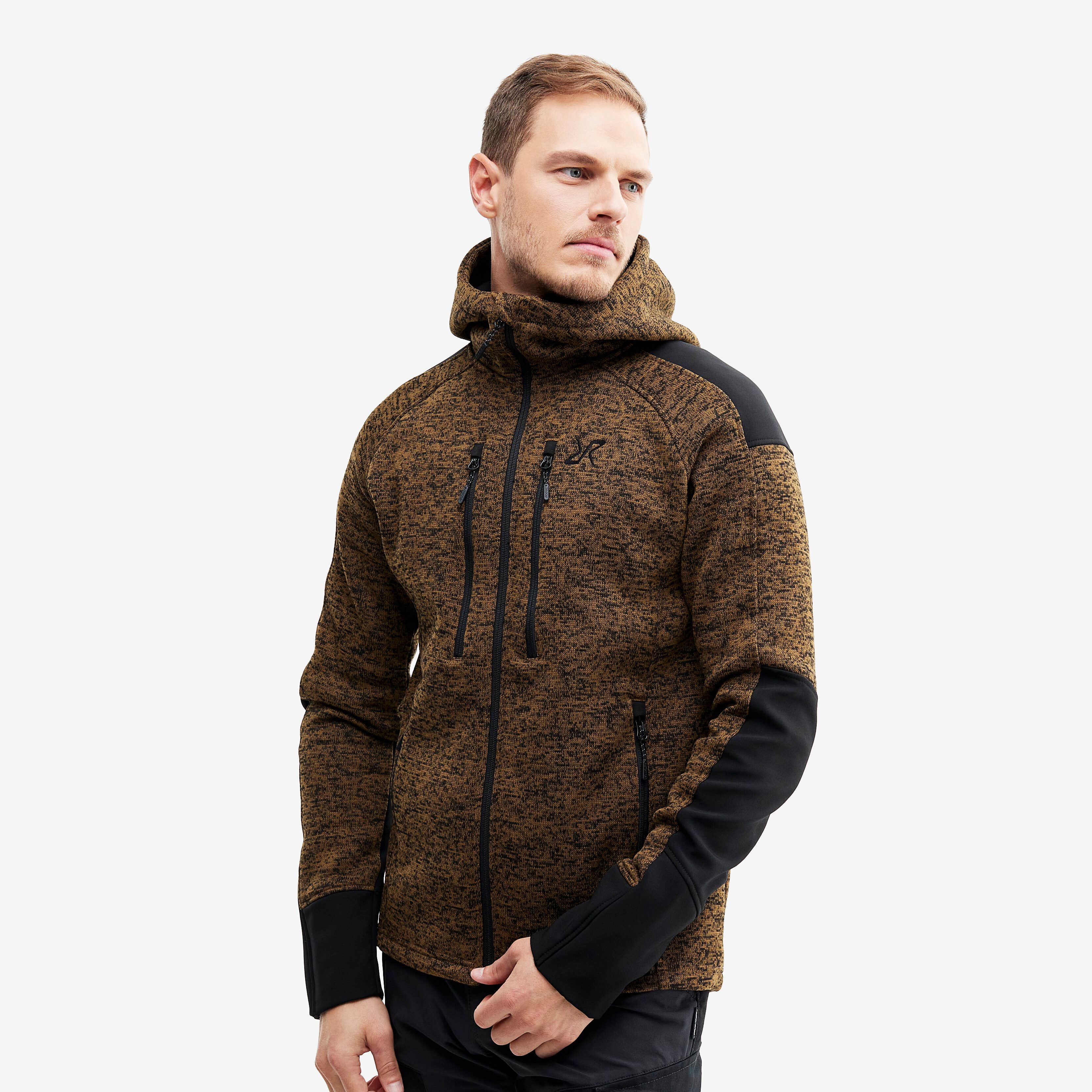 Tornado Hoodie Homme Mustard