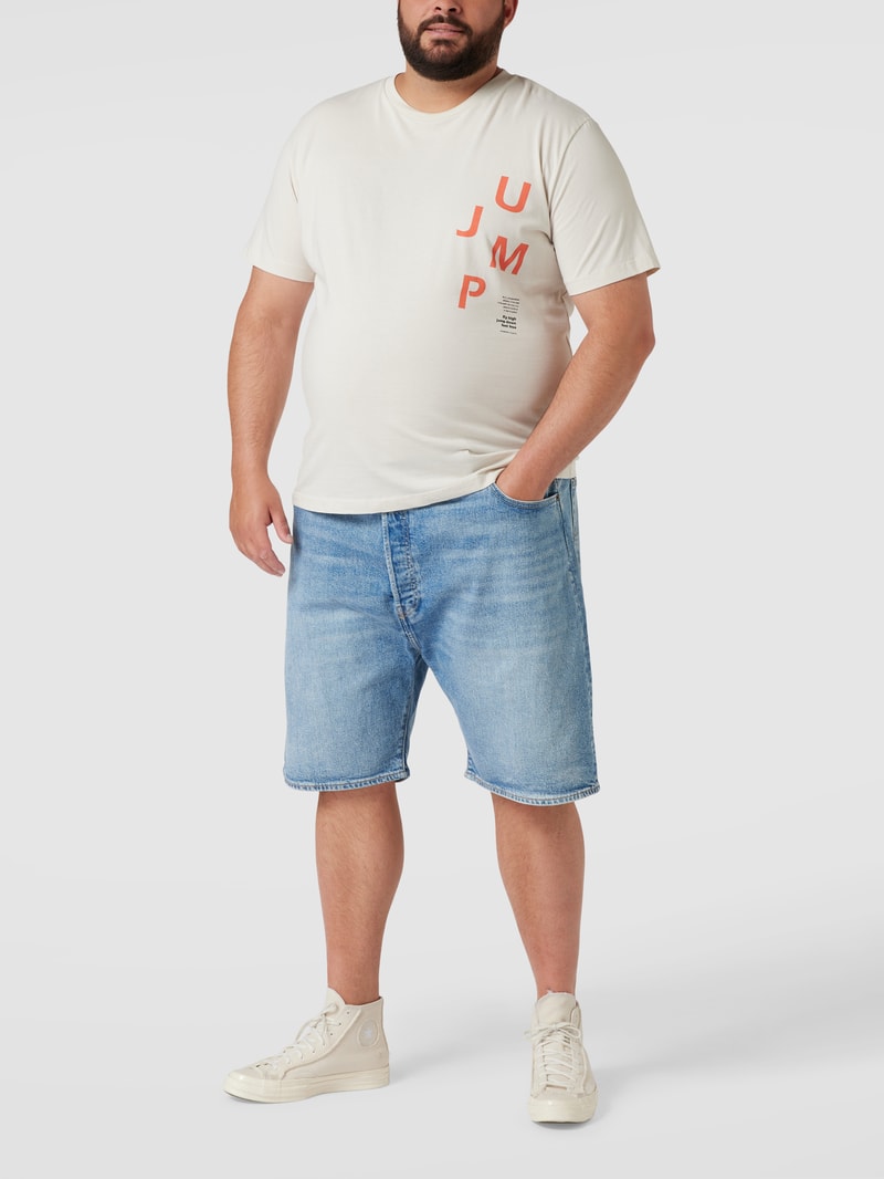 PLUS SIZE Jeansshorts mit Stretch-Anteil in jeans