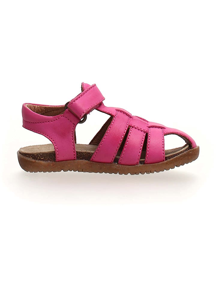 Naturino Leder-Halbsandalen in Pink günstig kaufen