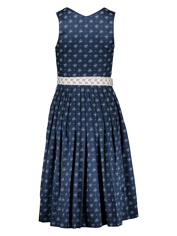 Berwin & Wolff Dirndl in Dunkelblau/ Weiß günstig kaufen