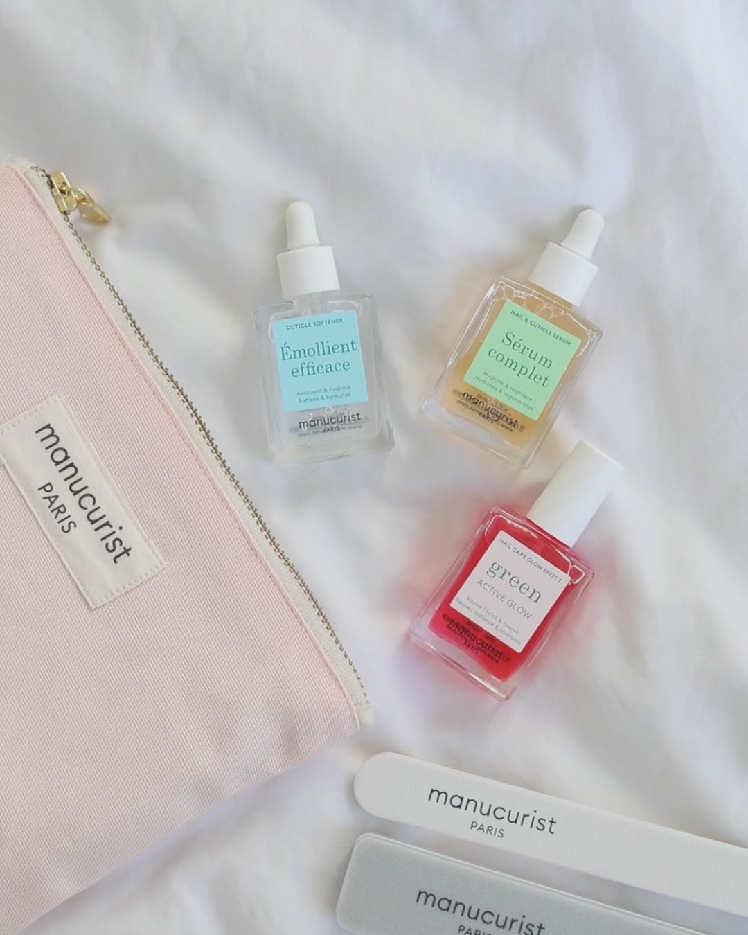 Komplet za sijajno manikuro - Active™ Glow Raspberry