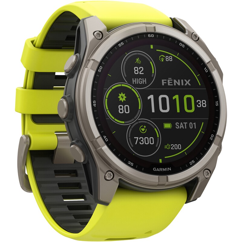 GARMIN Armbanduhr Fenix 8 Sapphire &ndash; SOLAR 51 mm
