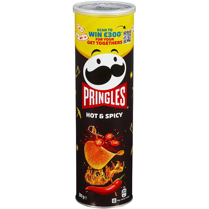 Pringles Pringles 200 g, Hot & spicy