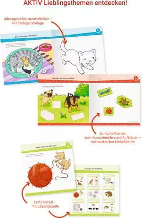 Ravensburger Wieso? Weshalb? Warum? junior AKTIV: Tierkinder
