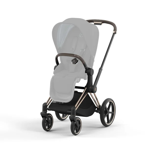 Cybex Priam V4 Stroller Set 2-in-1 Tan, Rose Gold and Cloud T Plus Tan