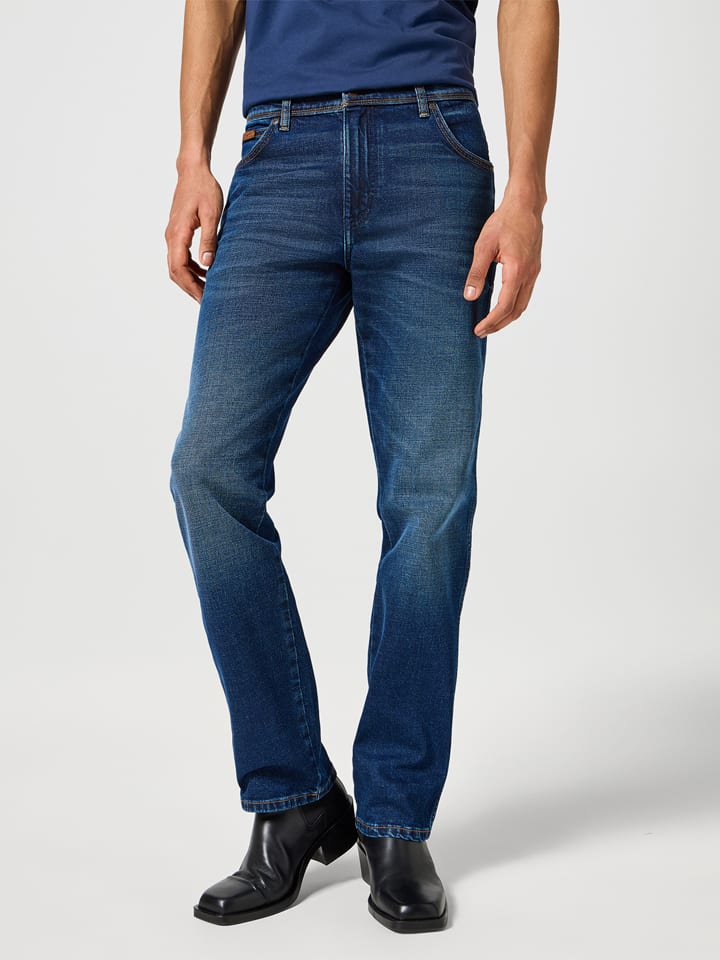 Wrangler Jeans - Regular fit - in Dunkelblau günstig kaufen