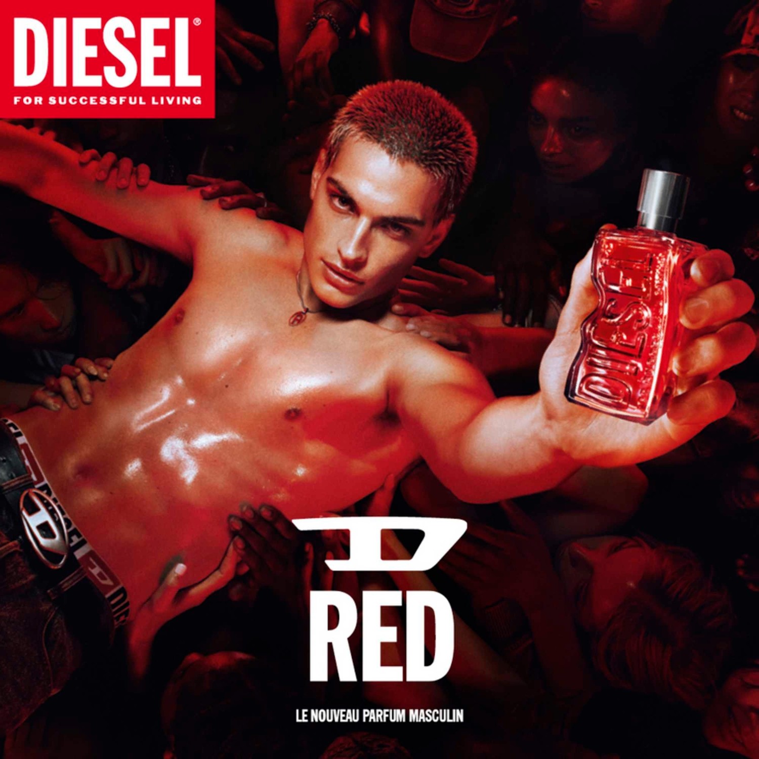 El diésel es ROJO.