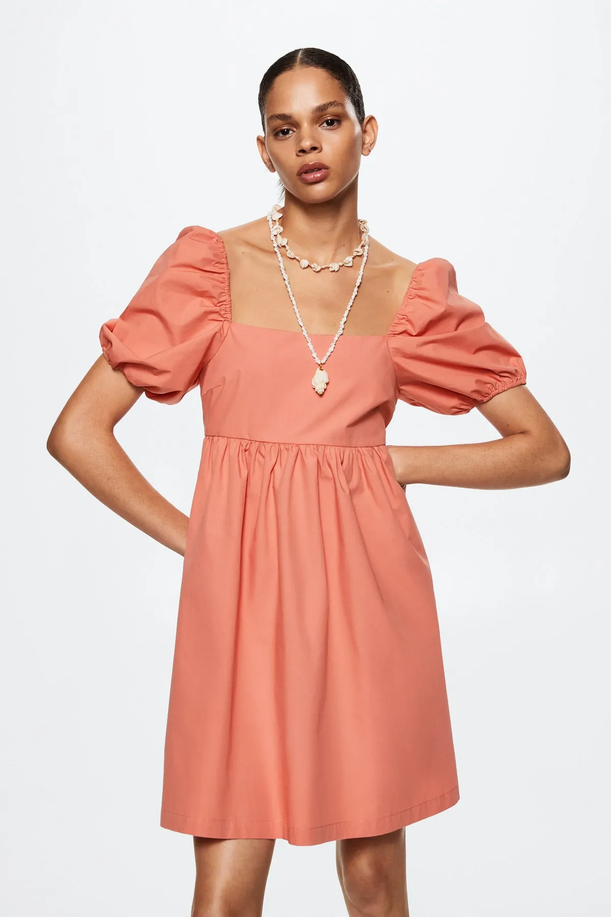 MANGO  Rosa Damenkleid 37092506
