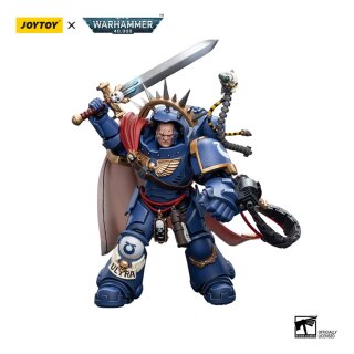 Warhammer 40k Actionfigur 1/18 Ultramarines Captain in Gravis Armour 12 cm