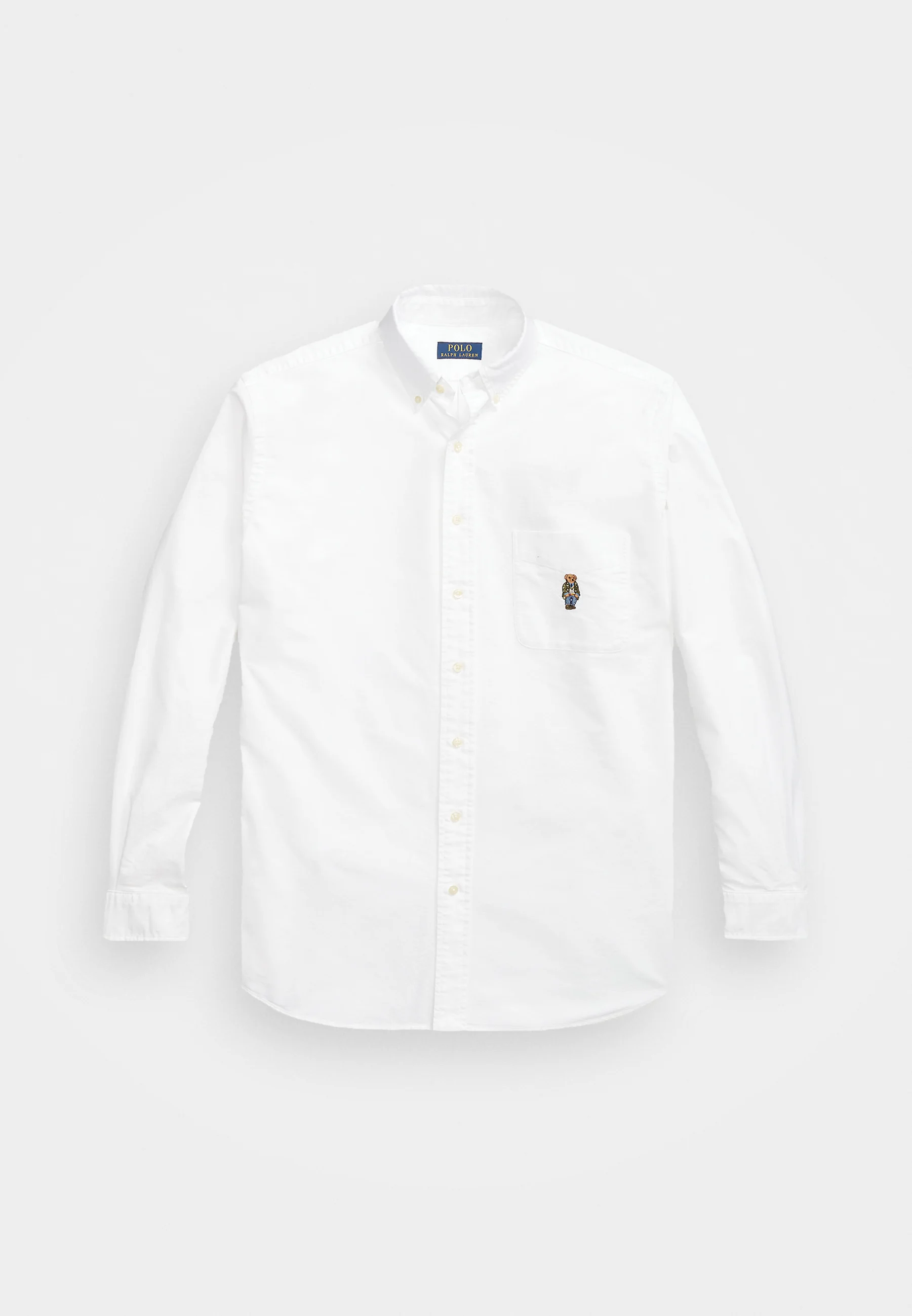 Camisa Oxford con diseño de oso de polo Ralph Lauren Big & Tall - Camisa
