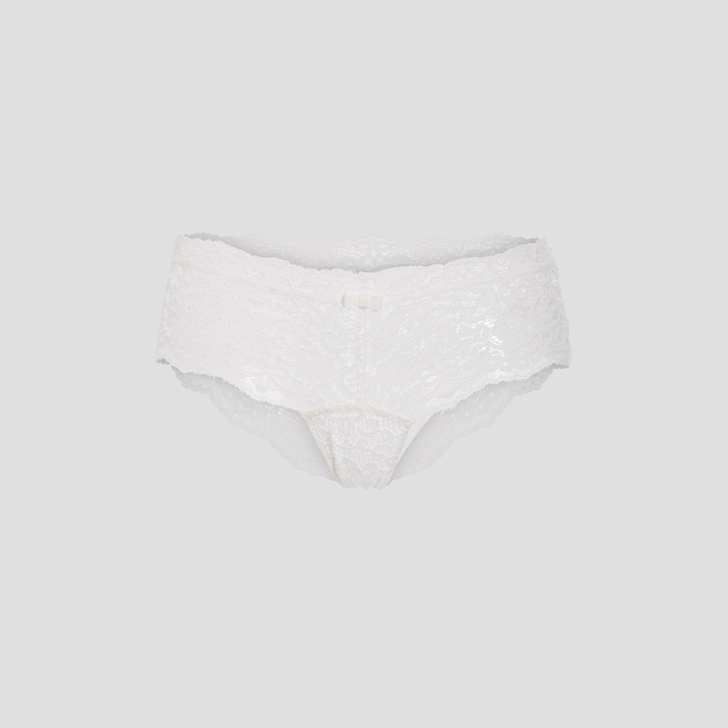 Shorty en dentelle ecru femme | La Halle