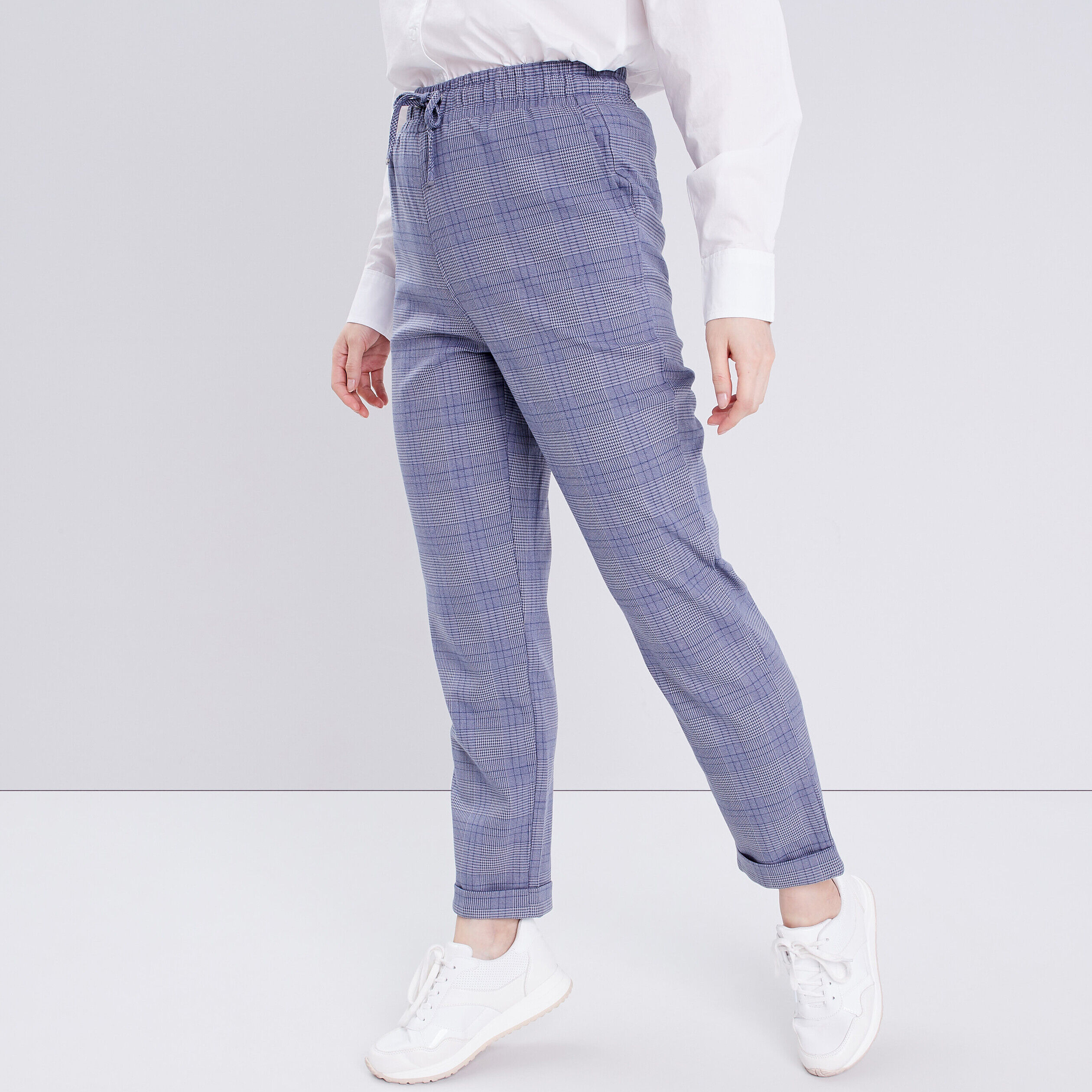 Pantalon city large beige femme | Cache Cache