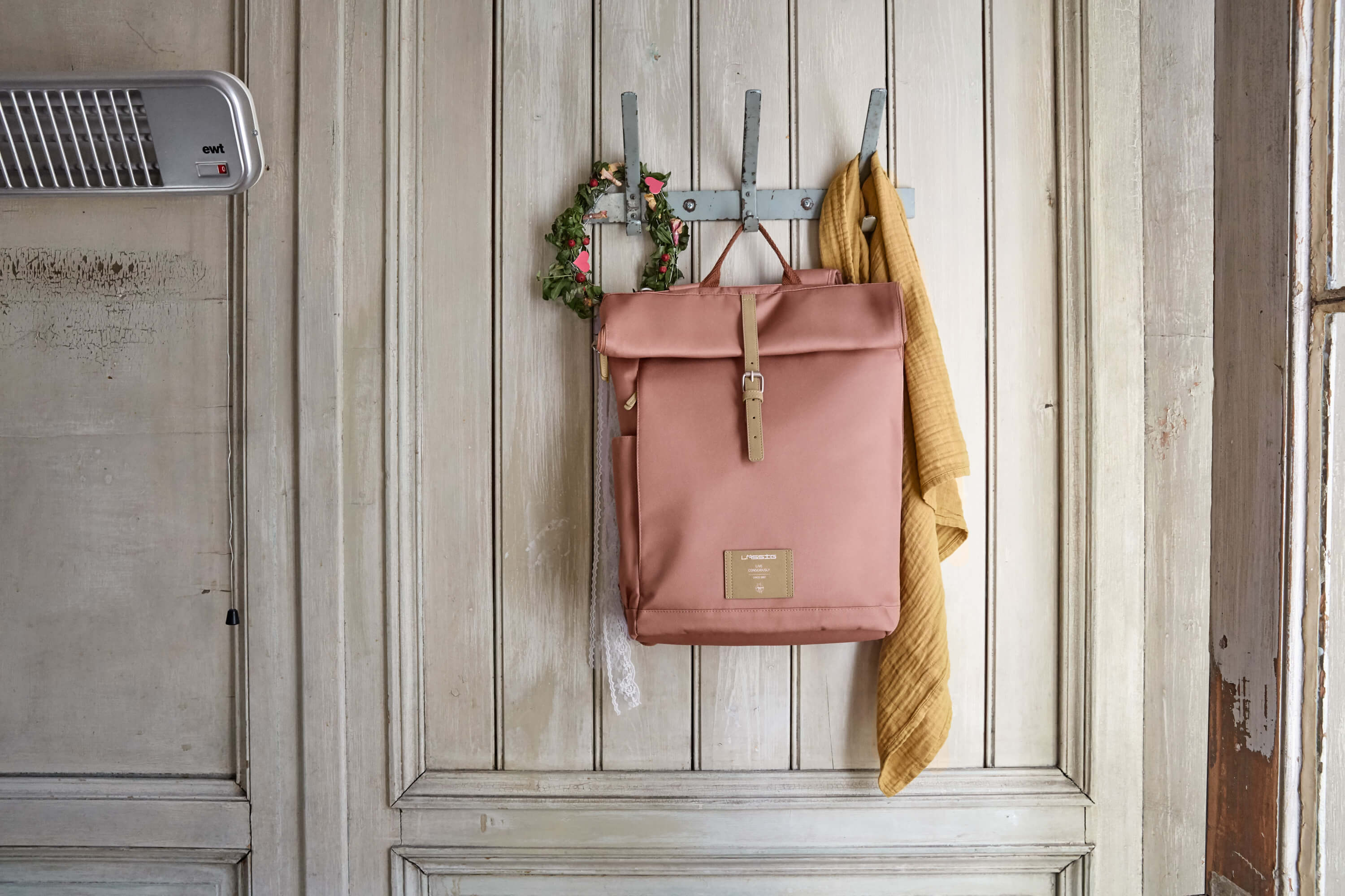 Wickelrucksack - Rolltop Backpack, Cinnamon