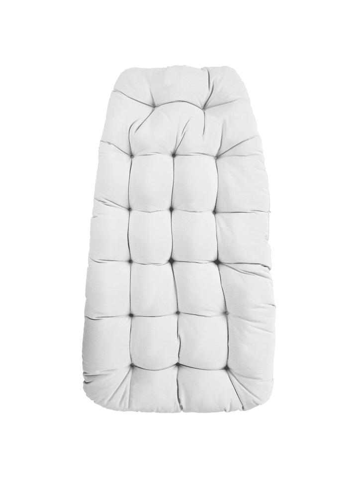 Beliani Hängesessel AVEGNO in Grau - (W) 98 x (H) 195 x (L) 136 cm günstig kaufen onesize