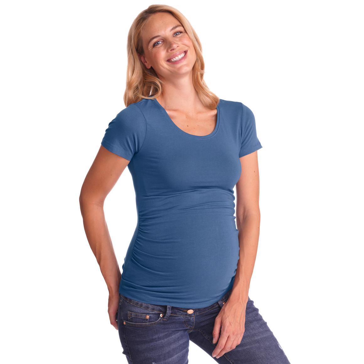 2 Damen Umstands-T-Shirts im Set