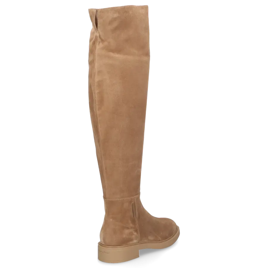 Gianvito Rossi - Overknees LEXINGTON beige - grau