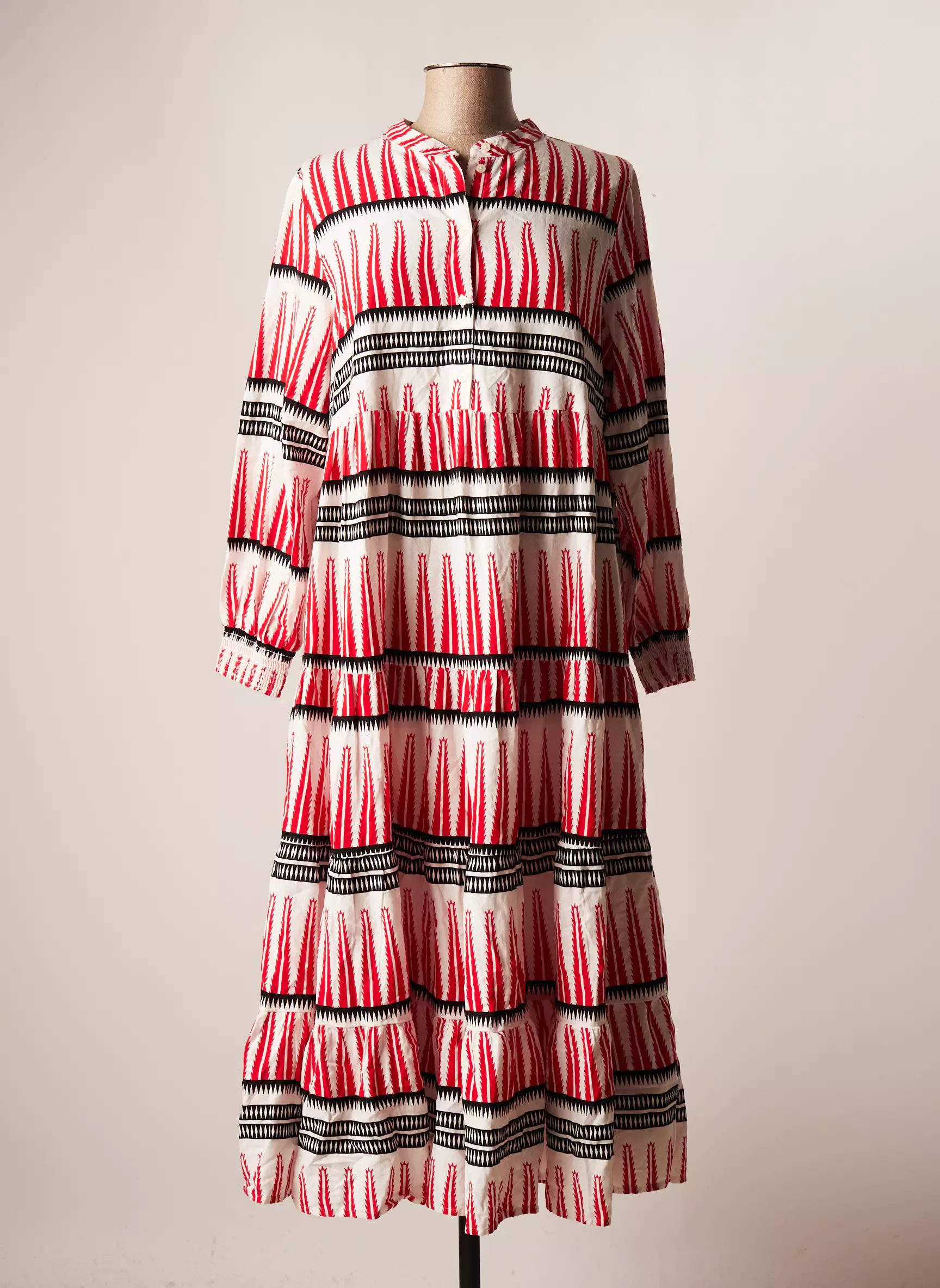 Only Robes Longues Femme couleur rouge