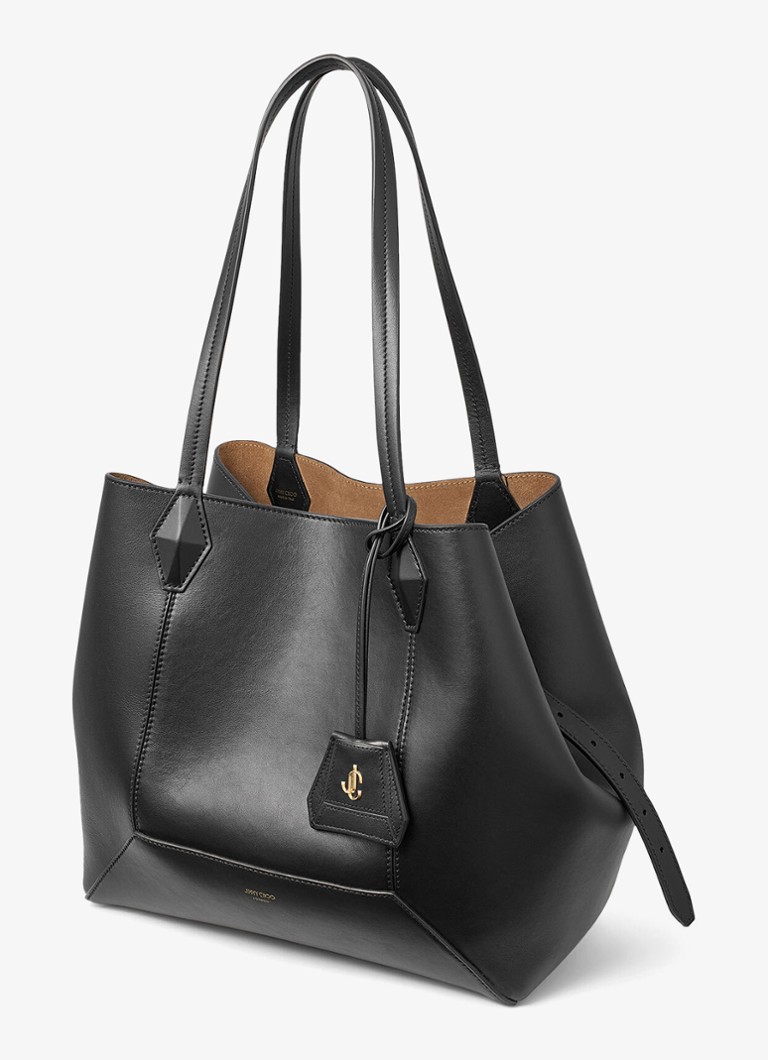 Geantă tote Jimmy Choo Diamond/M din piele de vițel