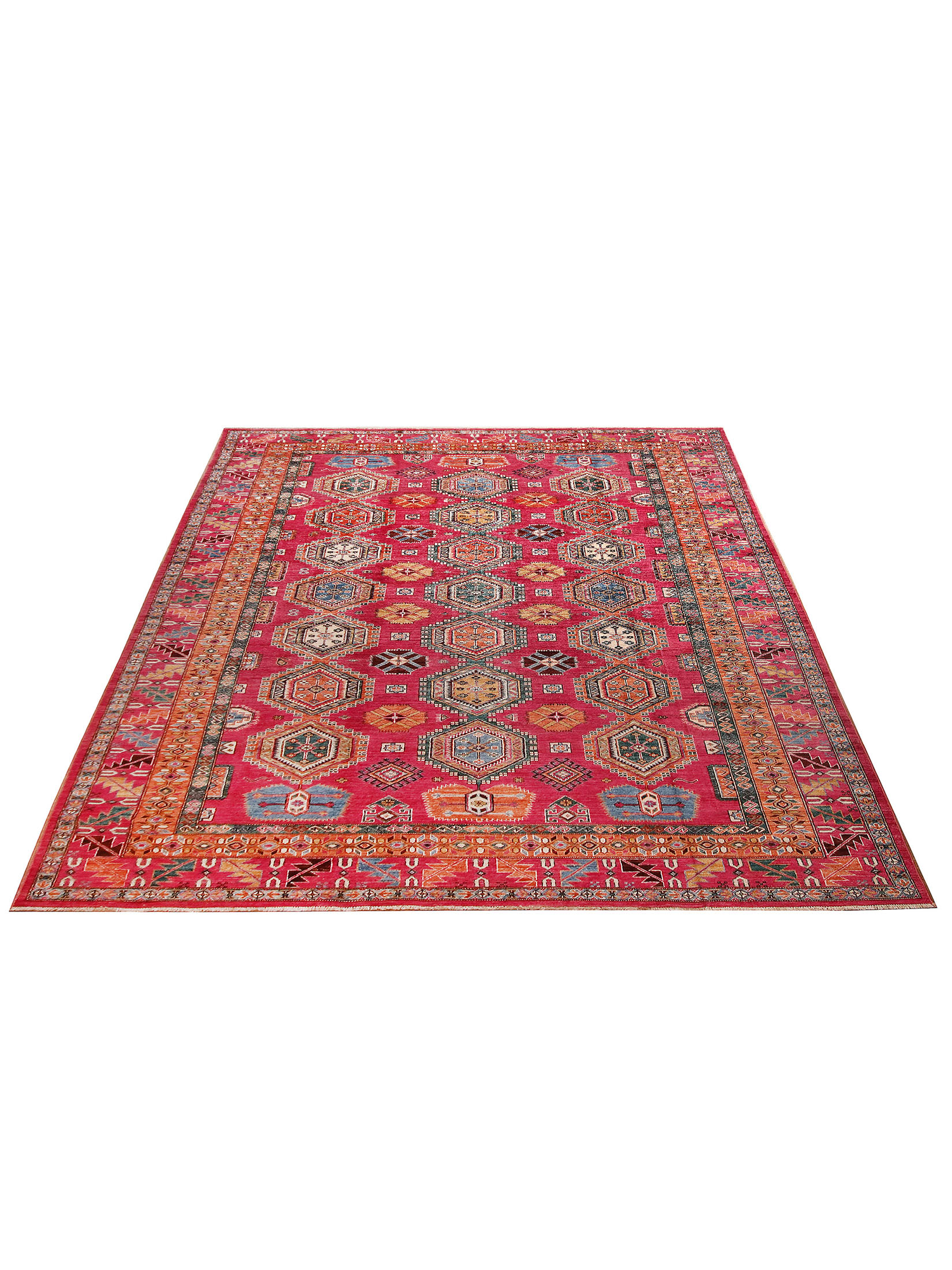 Kazak Ghazni ca. 249 x 357 cm, Unikat / Einzelstück