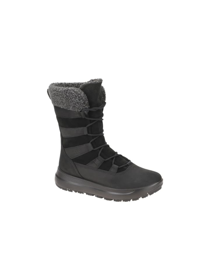 Ecco Stiefeletten für Damen in schwarz in schwarz günstig kaufen