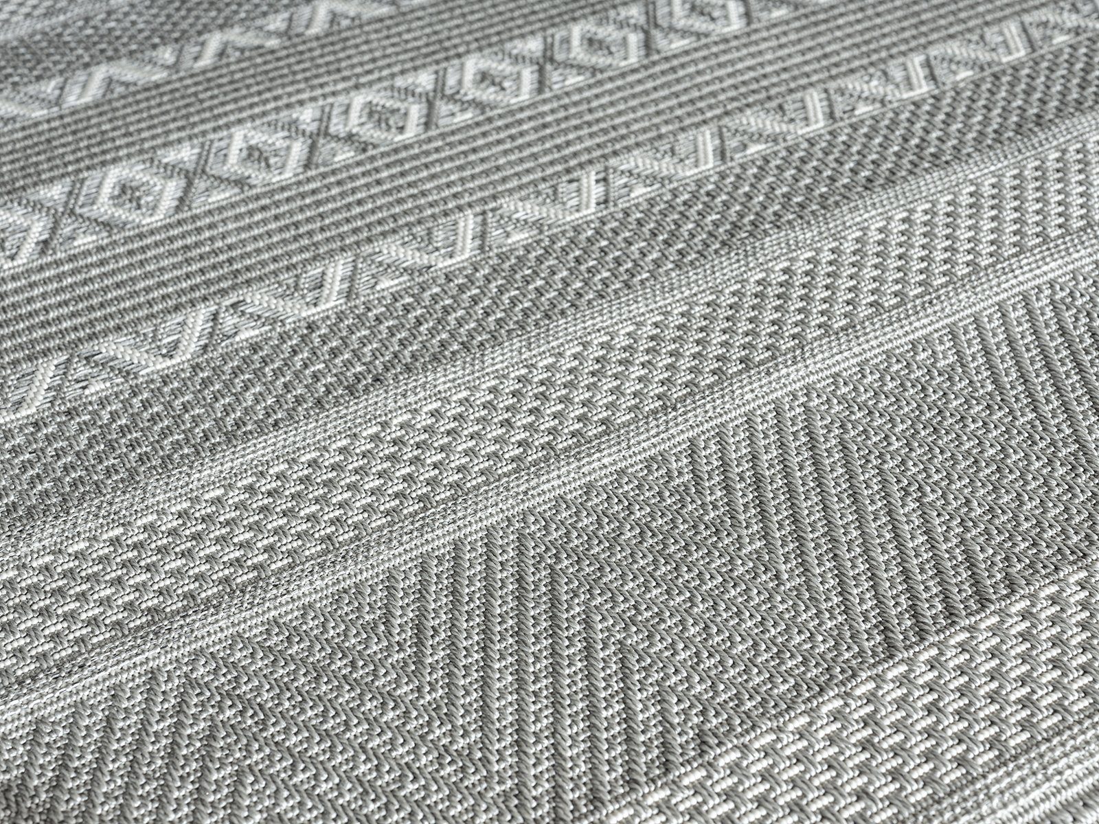 Teppich Calgary - robuster Outdoor Teppich, auch für Küche oder Esszimmer, the carpet, Rechteck