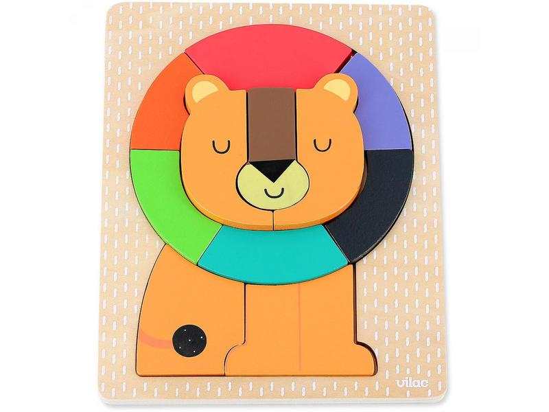 Puzzle d'encastrement en volume lion Andy Westface