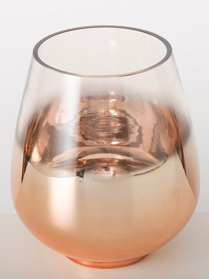 Boltze Windlicht ''Grazia'' in Roségold - (H)20 x Ø 16 cm günstig kaufen onesize