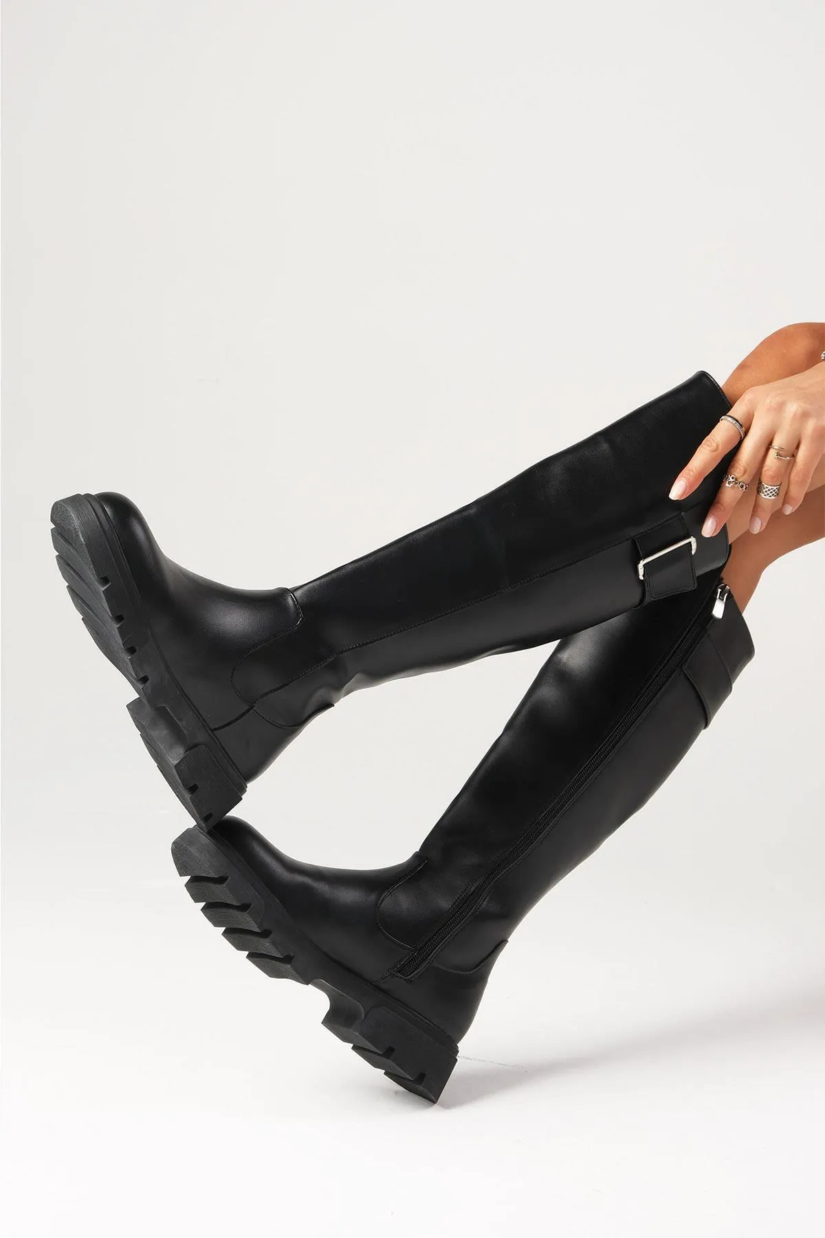 Mio Gusto  Stiefel - Schwarz - Blockabsatz