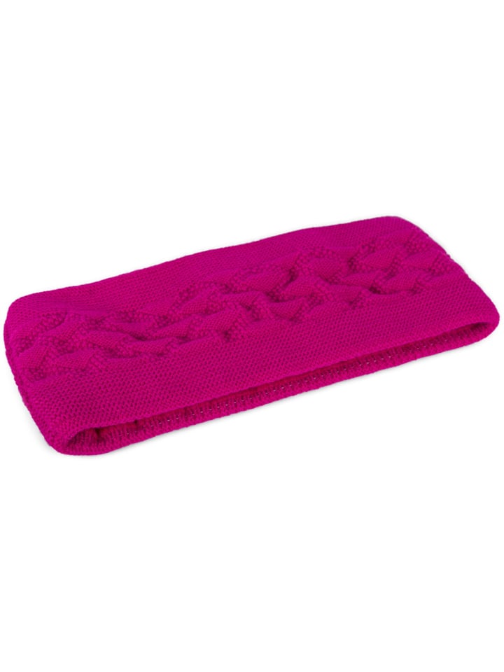 styleBREAKER Strick Stirnband in Pink günstig kaufen onesize
