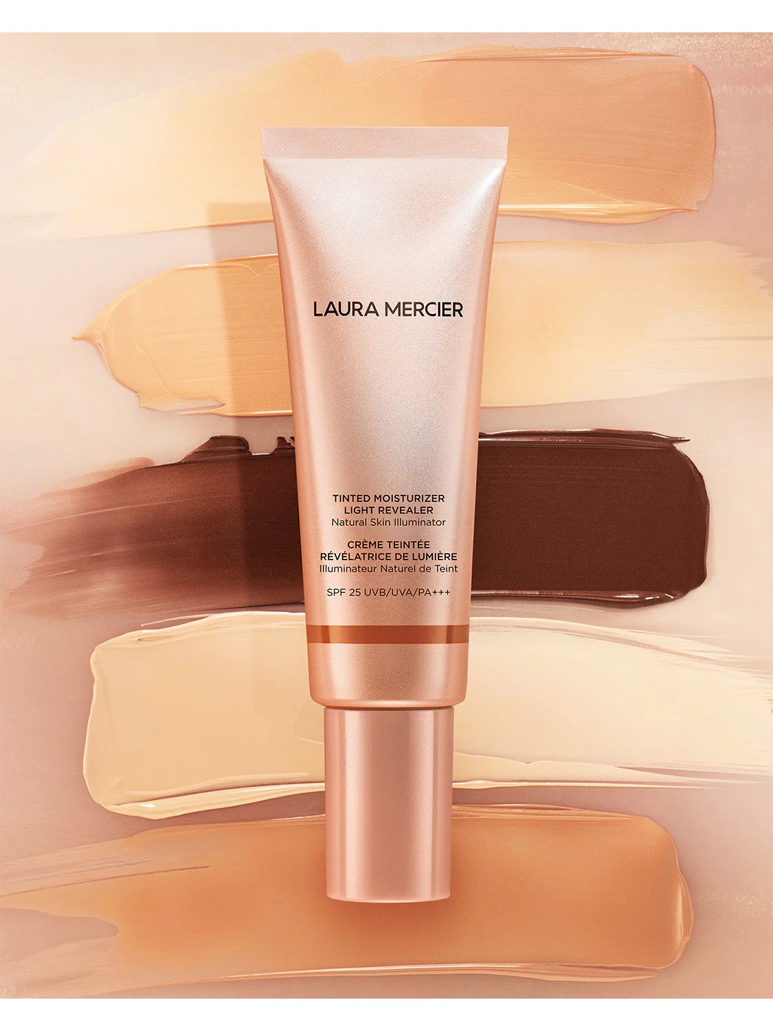 Farget fuktighetskrem Light Revealer SPF25 Foundation - Kremfoundation, Lysende farget ansiktskrem