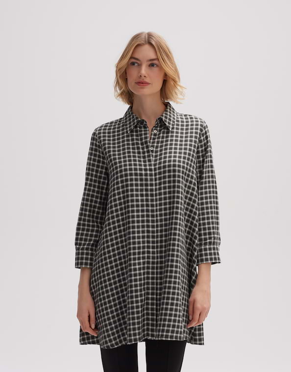 Longbluse Fauta check