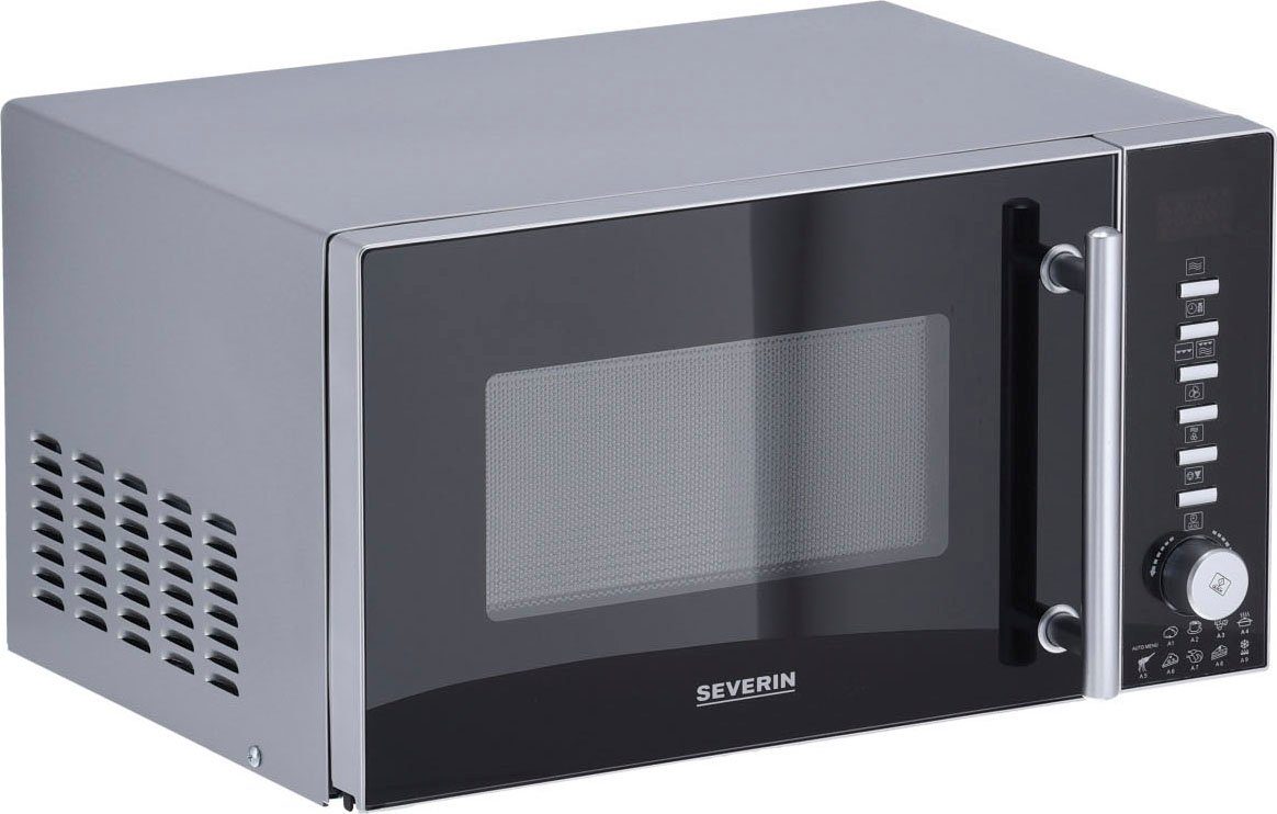 Severin Mikrowelle MW 7773 mit Grill-und Heißluftfunktion 3-in-1, Grill, Heißluft, Mikrowelle, 20 l, 10 Leistungsstufen und 9 Automatik-Kochprogramme