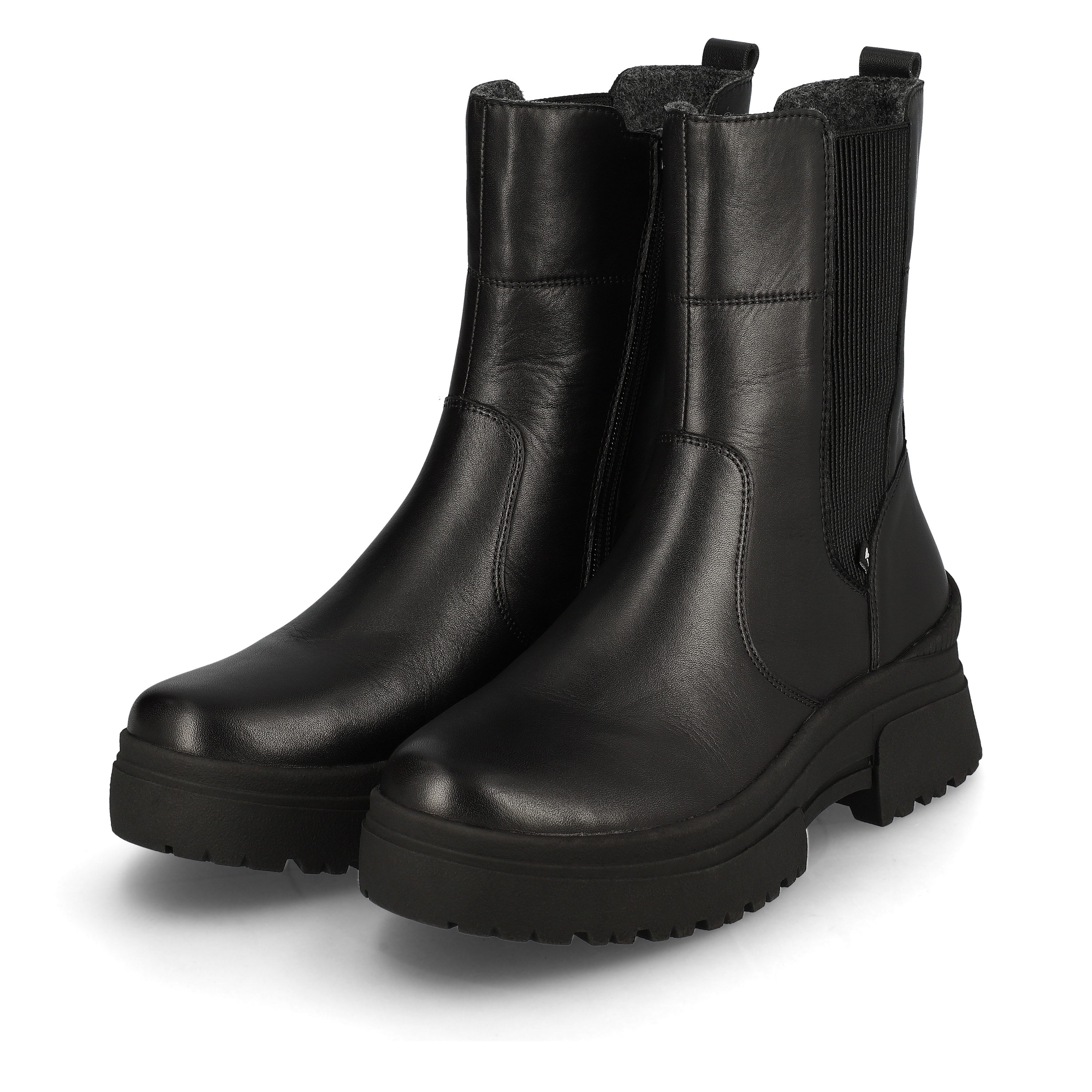 Rieker Damen Chelsea Boots deep black
