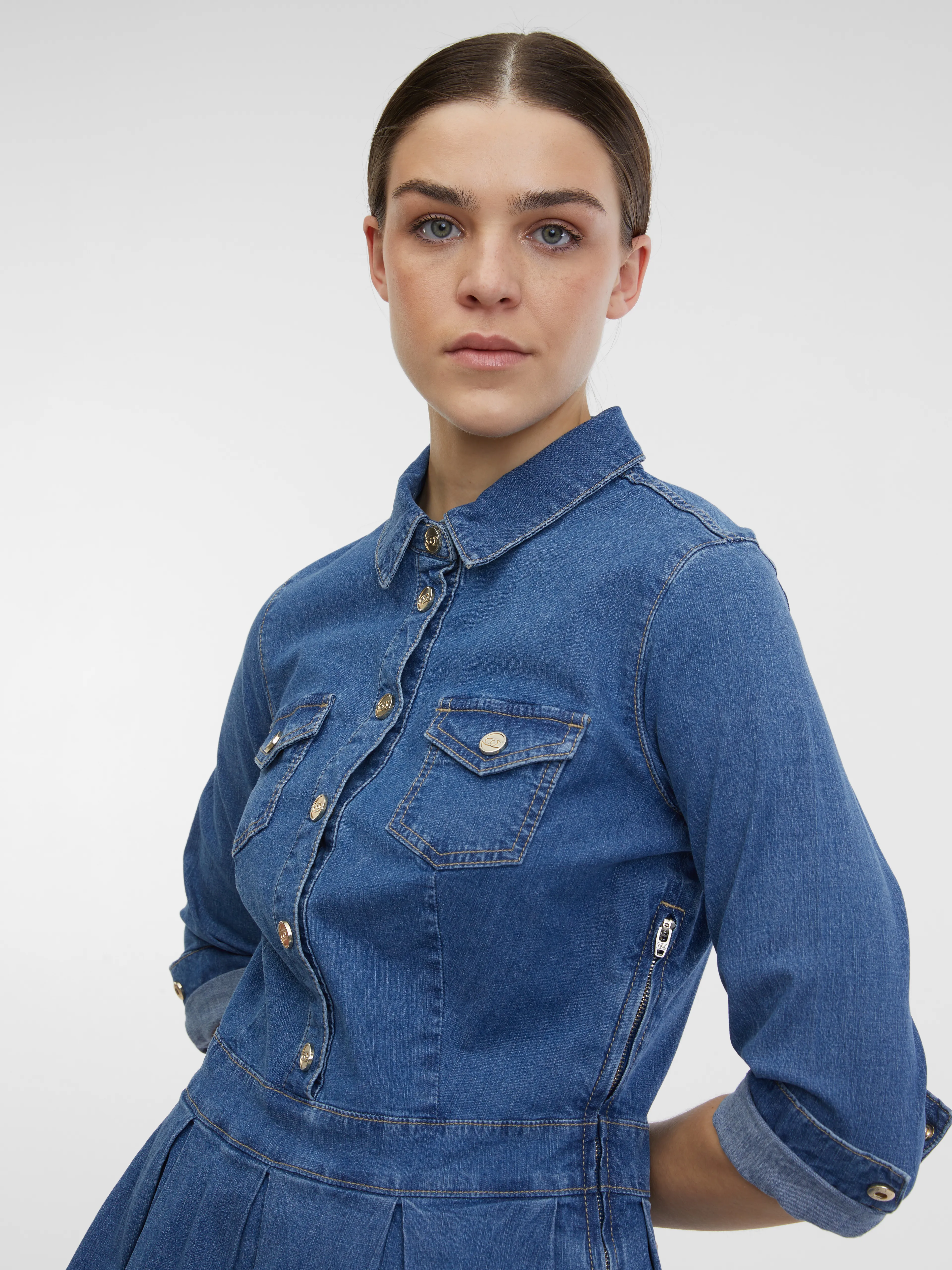 Blaues Jeanskleid Damen ORSAY