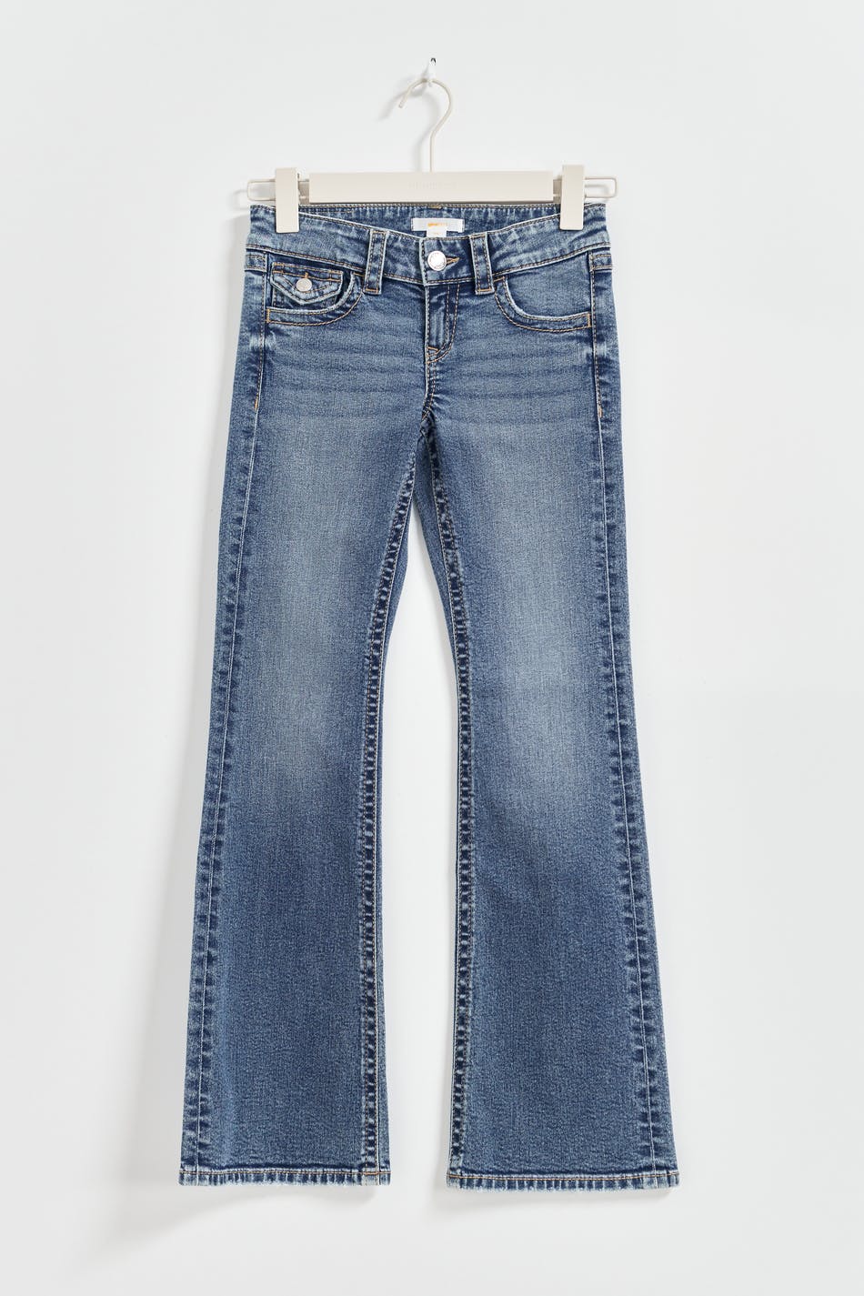 Sequins flare jeans