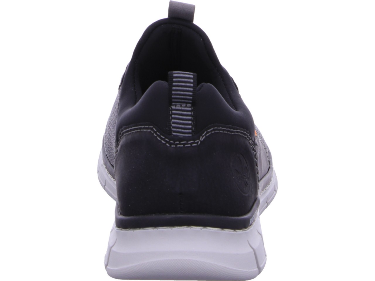 RIEKER Komfort Slipper grau