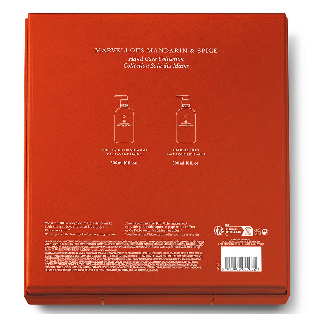 Molton Brown Marvellous Mandarin & Spicy Hand Care Collection