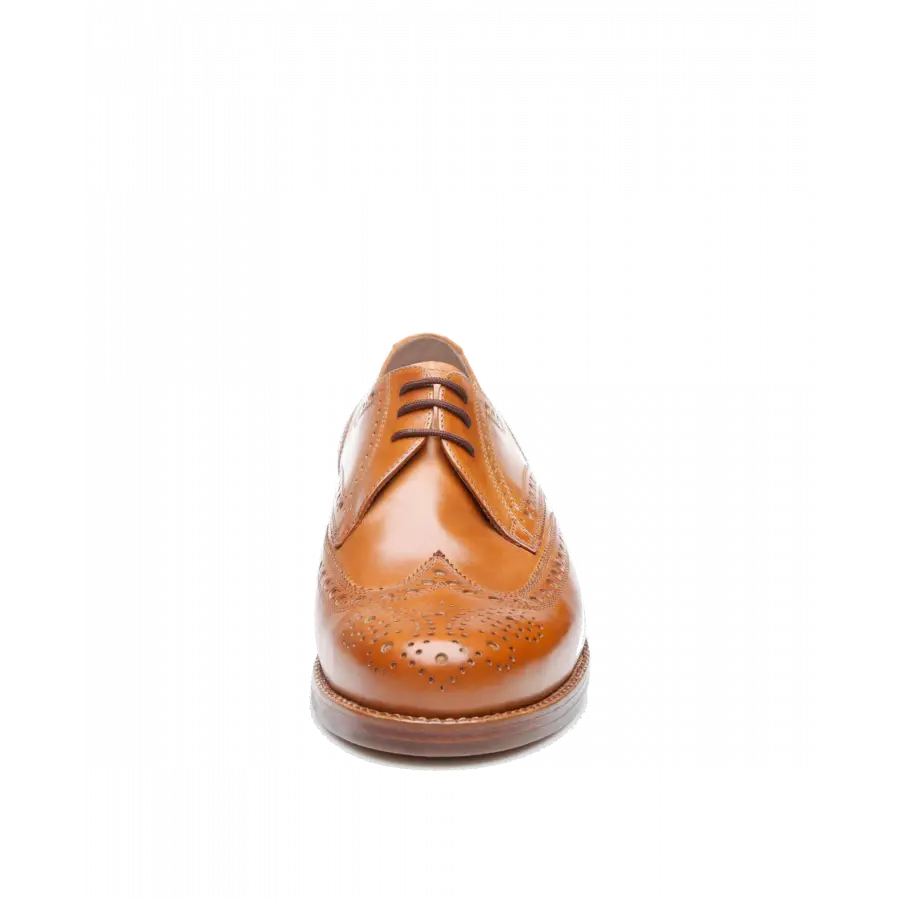 Heinrich Dinkelacker - Businessschuhe Derby JANOSCH K FULL-BROOGUE AC Antikcalf - beige