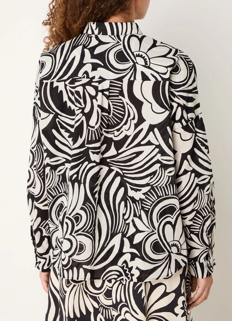 Μπλούζα Gerry Weber από οργανικό βαμβάκι με φλοράλ τύπωμα