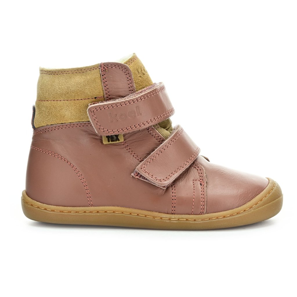 Koel4kids Brandon 2.0 WP Wool Old Pink Winterbarfußschuhe