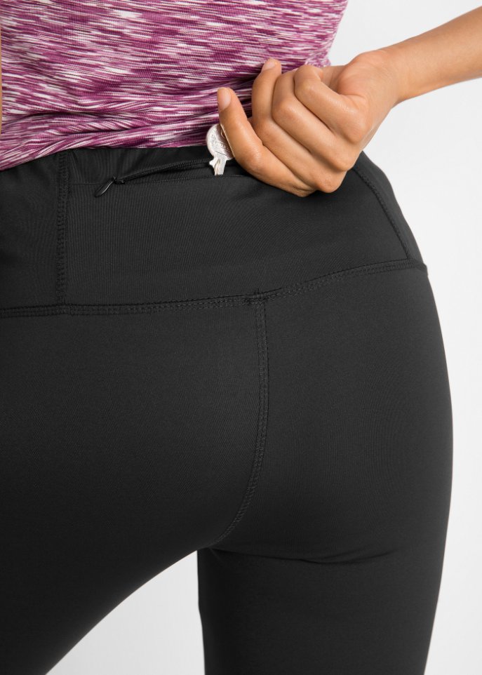 Shaping Sport-Leggings mit Tasche, 3/4-Länge