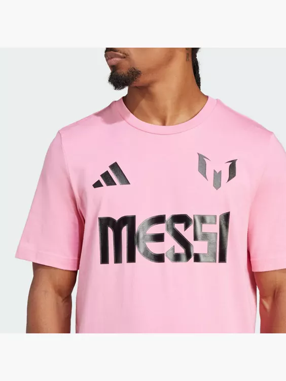 adidas Messi Name and Number Graphic T-Shirt