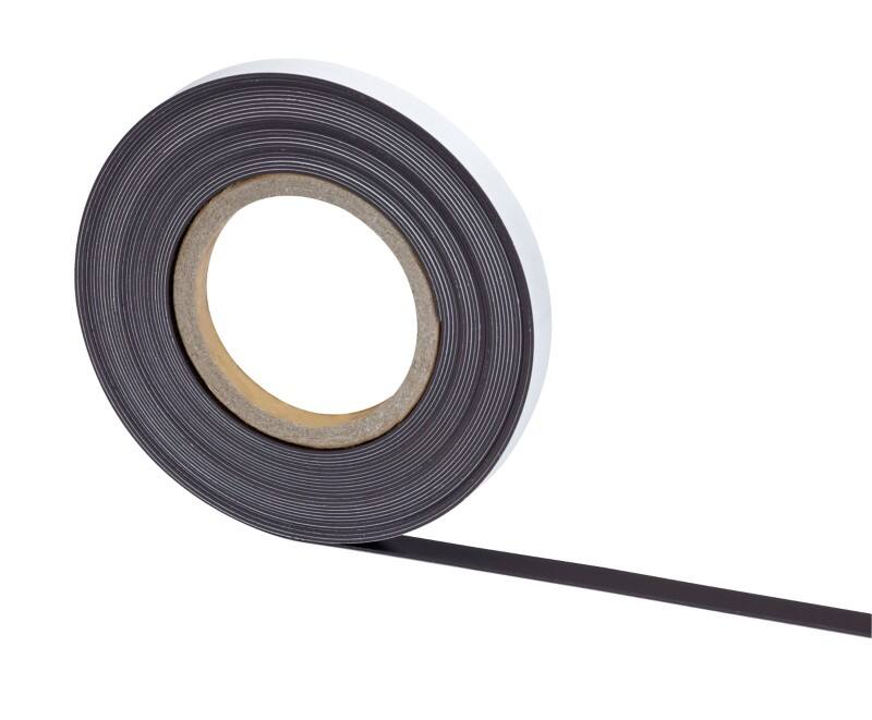 Maul Magnetband Magnetisch 1,5 cm Weiß 6157409 10 m