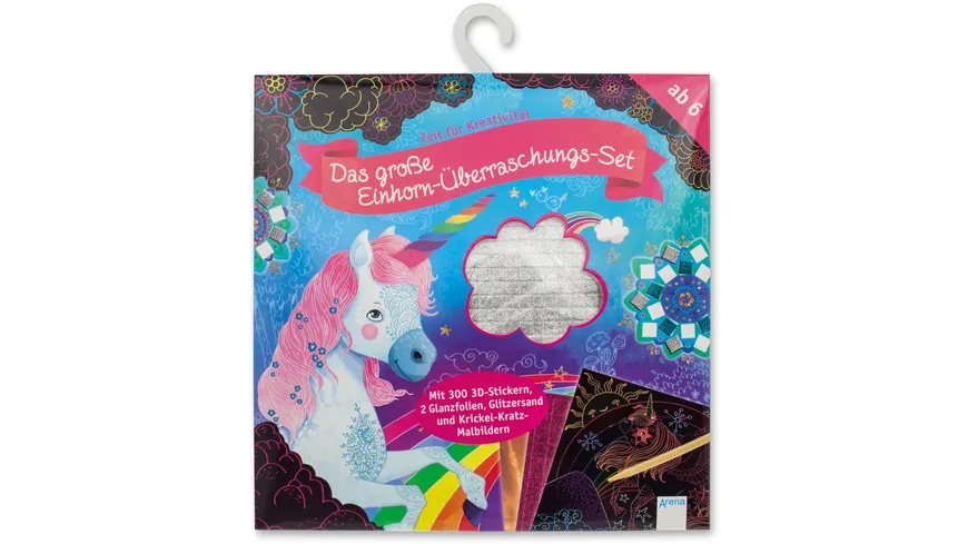 Das große Einhorn-Überraschungs-Set - Zeit für Kreativität