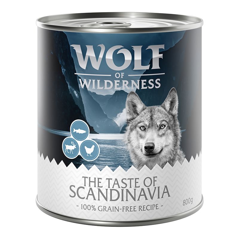 Sparpaket Wolf of Wilderness 'The Taste Of' 24 x 800 g